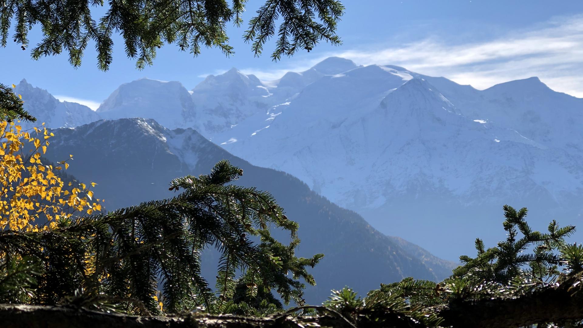 Encore de belles journées d'automne au Pays du MT Blanc pour randonnée à vélo et découvrir des produits locaux ...